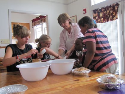 Summer cooking camp