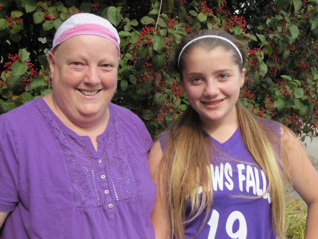 Terrilee Rounds with her daughter, Rebekah