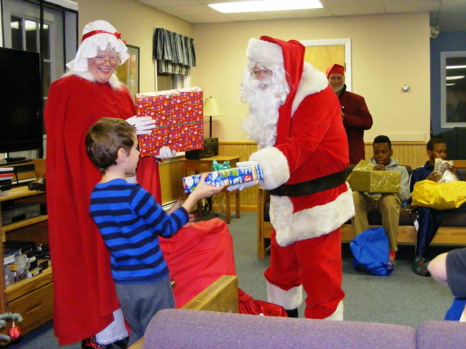 santa and mrs