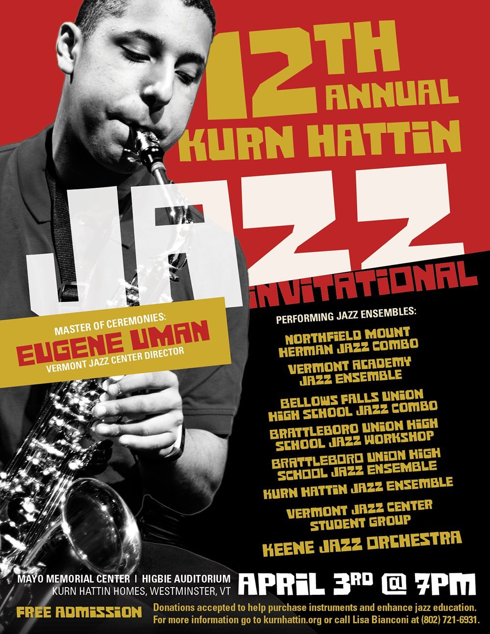 KH19 JazzInvitationalPoster
