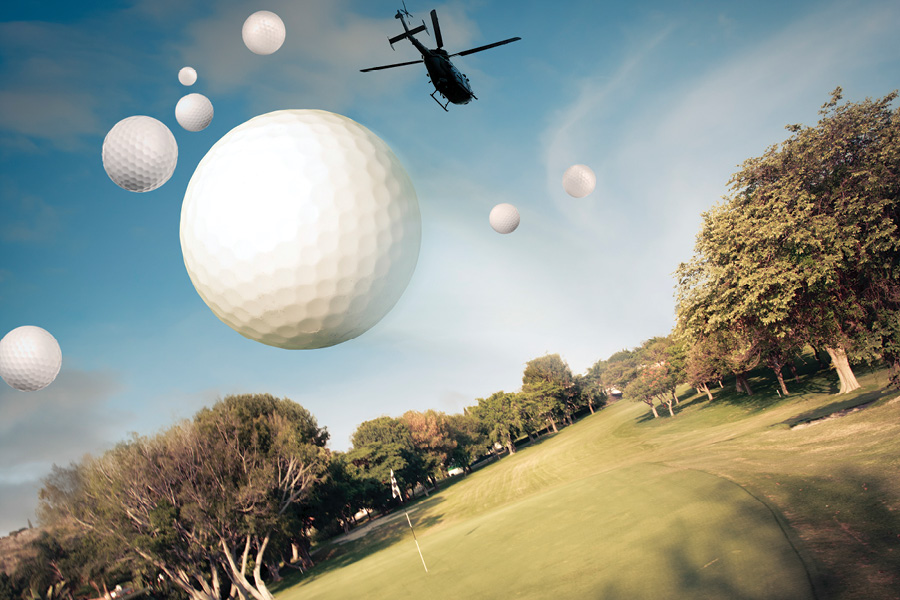 Pete Johnson Golf ball Drop raffle